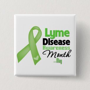 Chapa Cuadrada Lyme Disease Awareness Month