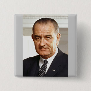Chapa Cuadrada Lyndon B. Johnson 36