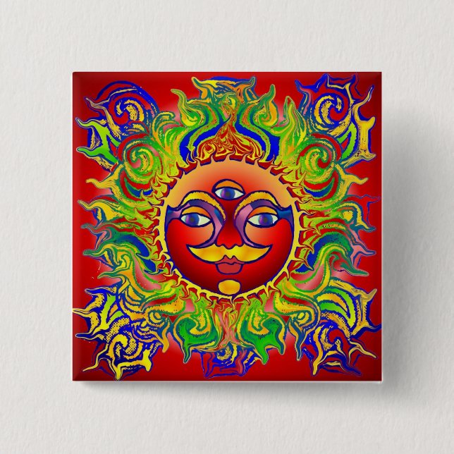 Chapa Cuadrada Lynn Chakra (Anverso)