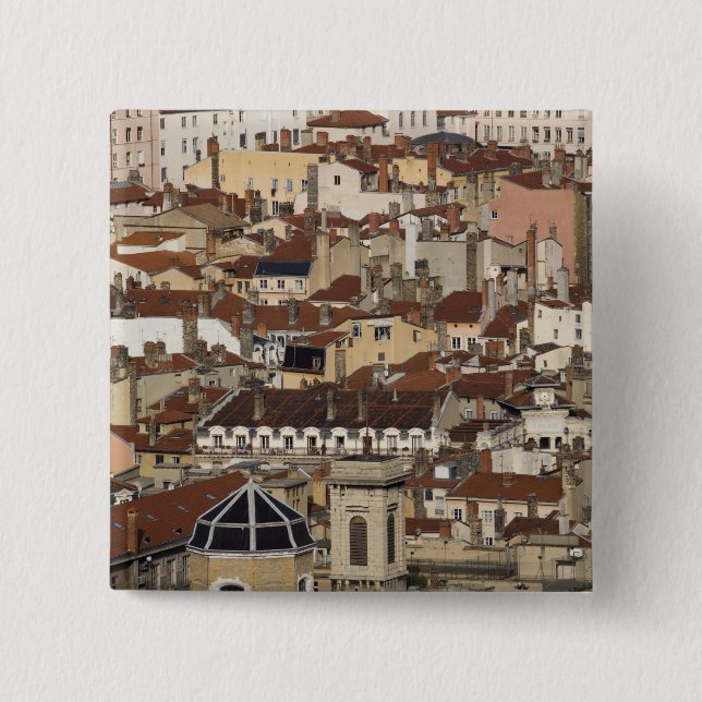 Chapa Cuadrada Lyon, Francia (Anverso)