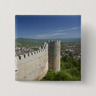 Chapa Cuadrada MACEDONIA, Ohrid. Castillo del Car Samoil /