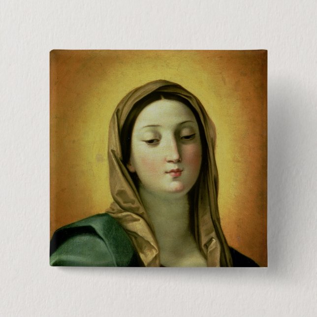 Chapa Cuadrada Madonna (Anverso)