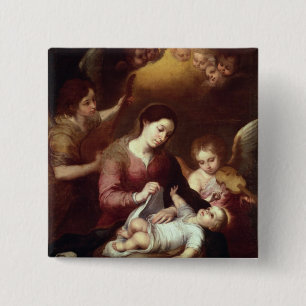 Chapa Cuadrada Madonna