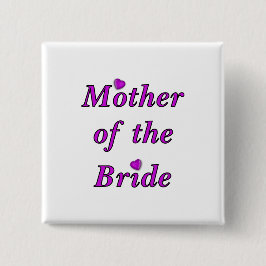 Chapa Cuadrada Madre de la novia del amor simplemente