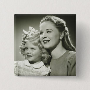 Chapa Cuadrada Madre e hija