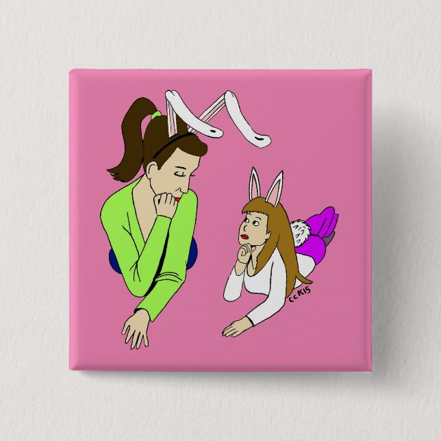 Chapa Cuadrada madres e hijas (Anverso)