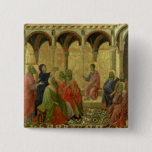 Chapa Cuadrada Maesta: Cristo entre los médicos, 1308-11