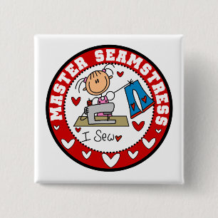 Chapa Cuadrada Maestra Sastrería