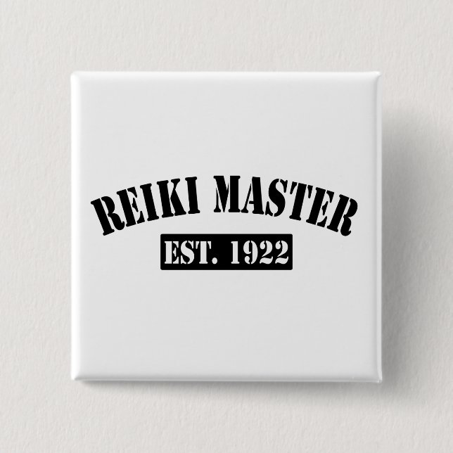 Chapa Cuadrada Maestro de Reiki (Anverso)