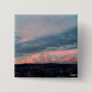 Chapa Cuadrada Majestuosa puesta de sol en Gales