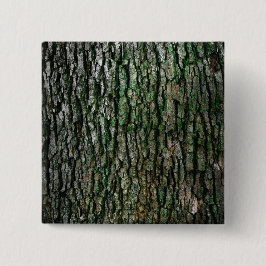 Chapa Cuadrada Maletero de árbol (corteza de madera)