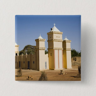 Chapa Cuadrada Malí, Bamako. Mezquita, Bamako-Djenne Road