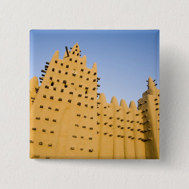 Chapa Cuadrada Malí, Djenne. Mezquita Grande (Anverso)