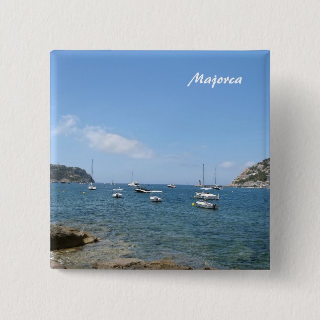 Chapa Cuadrada Mallorca (Anverso)
