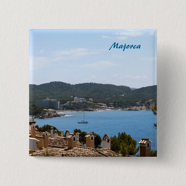 Chapa Cuadrada Mallorca (Anverso)