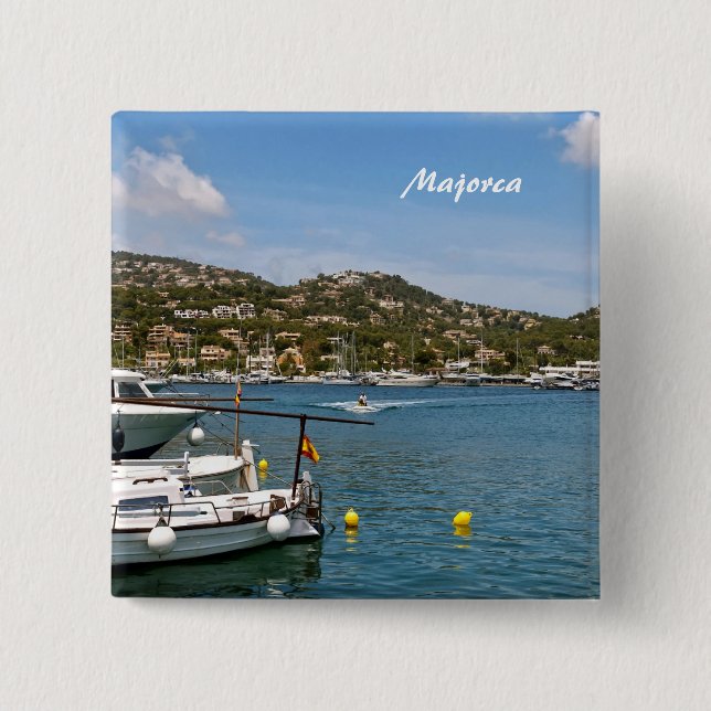 Chapa Cuadrada Mallorca (Anverso)