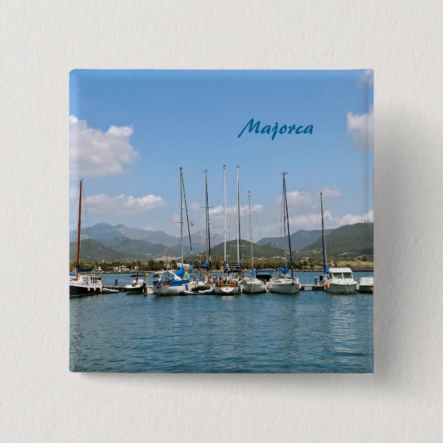 Chapa Cuadrada Mallorca (Anverso)