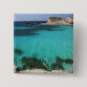 Chapa Cuadrada Malta, isla de Comino, La Laguna Azul