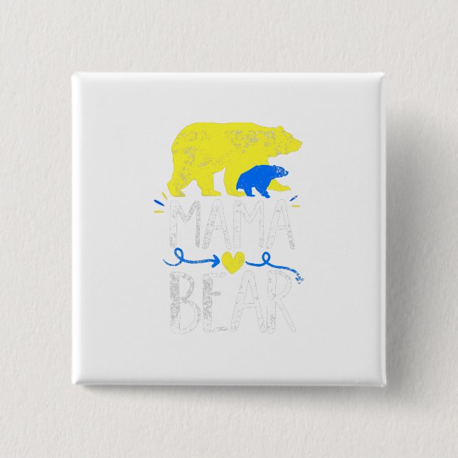 Chapa Cuadrada Mama Con Síndrome De Baja Síndrome De Conciencia P (Anverso)