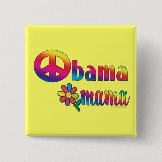 Chapa Cuadrada Mamá de Obama