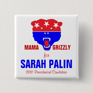 CHAPA CUADRADA MAMÁ GRIZZLY