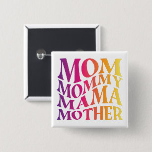 Chapa Cuadrada mamá mamá madre madre