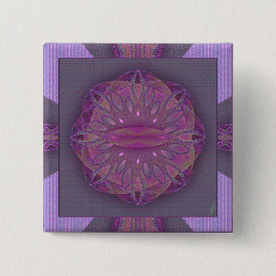 Chapa Cuadrada Mandala de la creación