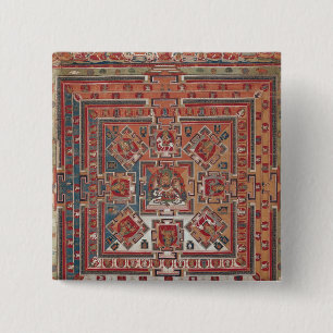 Chapa Cuadrada Mandala de Vaishravana