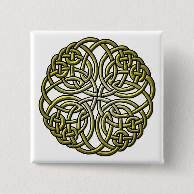 Chapa Cuadrada Mandella green (Anverso)