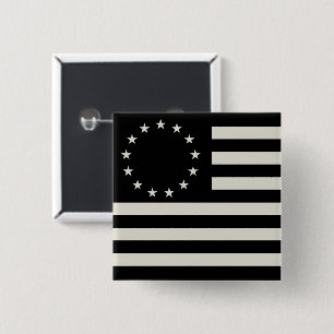 Chapa Cuadrada Manga, Bandera de Betsy Ross o Bandera estadounide