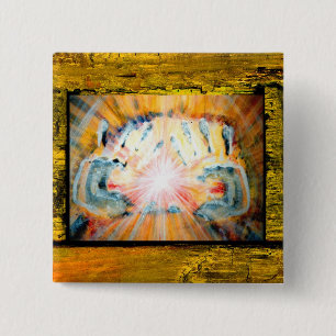 Chapa Cuadrada Manos curativas