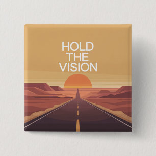 Chapa Cuadrada Mantén La Visión