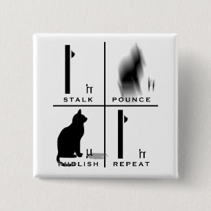 Chapa Cuadrada Mantra de LabKitty