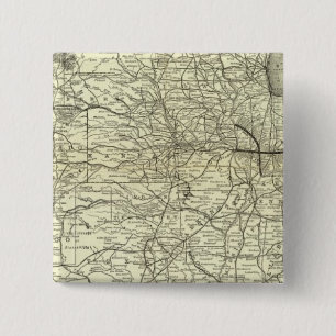 Chapa Cuadrada Map Ohio y Mississippi Railway