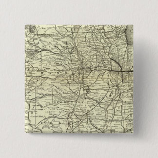 Chapa Cuadrada Map Ohio y Mississippi Railway