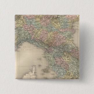 Chapa Cuadrada Mapa 2 de Italia