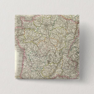 Chapa Cuadrada Mapa 2 del Atlas de Francia