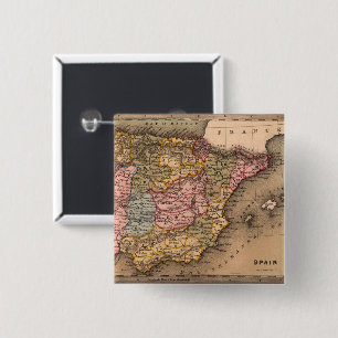 Chapa Cuadrada Mapa antiguo inspirado (5)