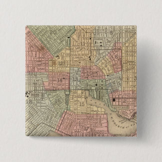 Chapa Cuadrada Mapa Baltimore de Mitchell