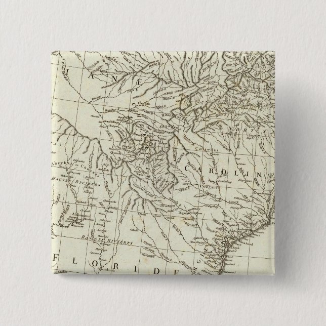 Chapa Cuadrada Mapa canadiense (Anverso)