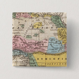 Chapa Cuadrada Mapa de África
