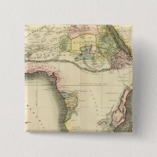 Chapa Cuadrada Mapa de África