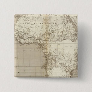 Chapa Cuadrada Mapa de África 2