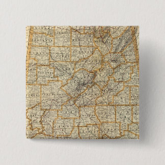 Chapa Cuadrada Mapa de Alabama