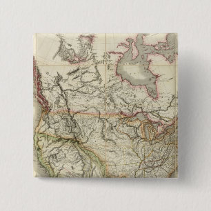 Chapa Cuadrada Mapa de América del Norte 4