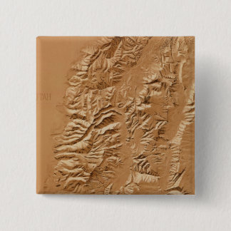 Chapa Cuadrada Mapa de ayuda de Utah