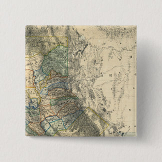 Chapa Cuadrada Mapa de Britton y Rey de California