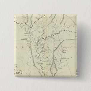 Chapa Cuadrada Mapa de Cherokee