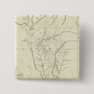 Chapa Cuadrada Mapa de Cherokee