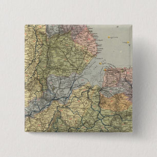 Chapa Cuadrada Mapa de cuencas hidrográficas Inglaterra, Gales 4